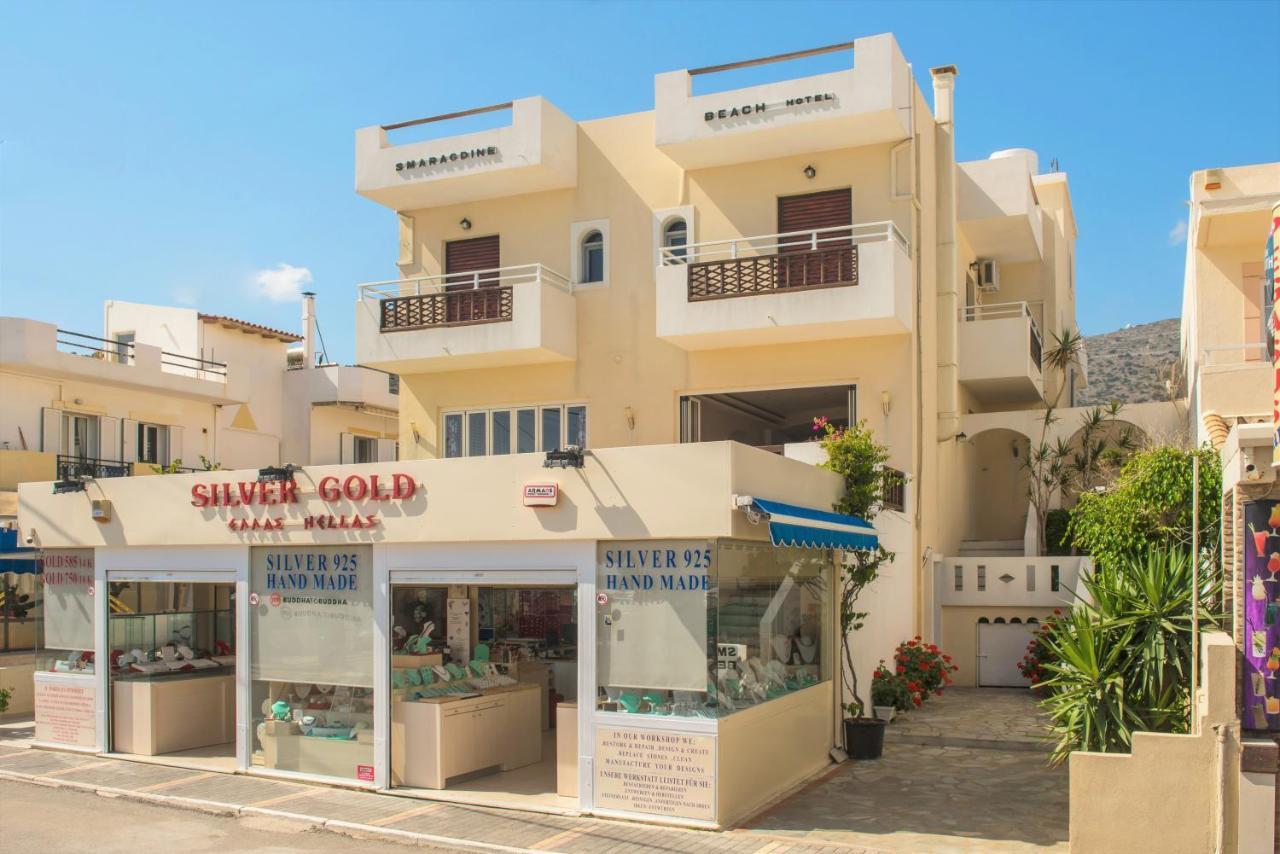 Smaragdine Beach Hotel Stalís Ngoại thất bức ảnh